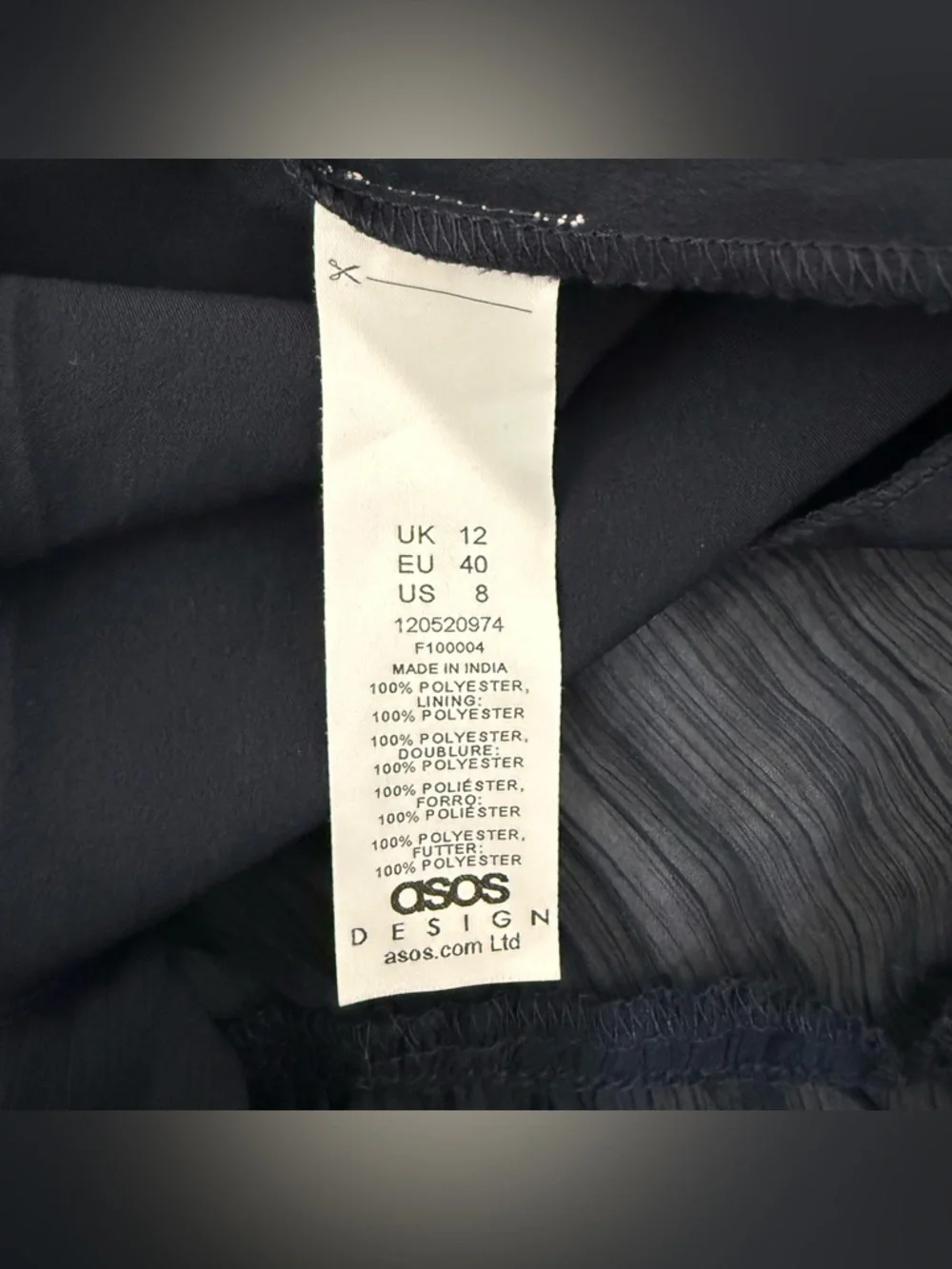 ASOS DESIGN Mushroom Dress size 8 - Picture 15 of 16